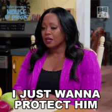 I Just Wanna Protect Him Miranda Payne GIF - I Just Wanna Protect Him Miranda Payne House Of Payne GIFs