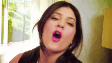 Kylie Jenner Before. GIF - Kylie Jenner Kiss Muah GIFs