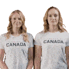 Nodding Artistic Swimming Sticker - Nodding Artistic Swimming Team Canada Stickers