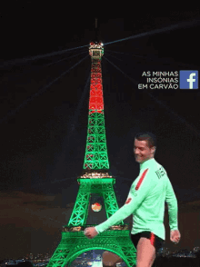 Frapor GIF - Cristiano Ronaldo Eiffel Tower GIFs