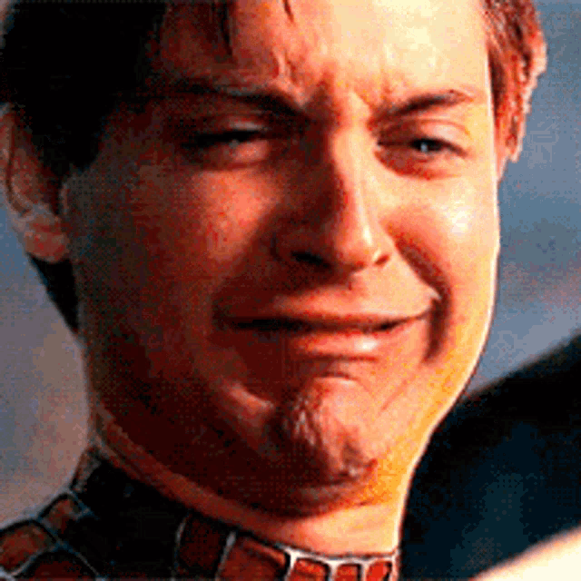 Spiderman Crying GIF - Spiderman Crying So Happy GIFs