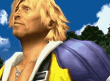 Tidus Laughing GIF - Tidus Laughing Laugh GIFs