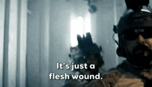 It'S Just A Flesh Wound Seal Team GIF - It'S Just A Flesh Wound Seal Team Sonny Quinn GIFs