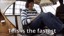 James May Anne Hathaway GIF