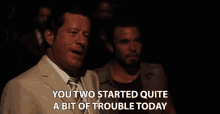 You Two Started Quite A Bit Of Trouble Today You Started Trouble GIF - You Two Started Quite A Bit Of Trouble Today You Started Trouble Troublemaker GIFs