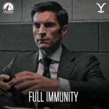 Full Immunity Jamie Dutton GIF - Full Immunity Jamie Dutton Wes Bentley GIFs