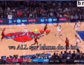 a basketball game between the new york knicks and the chicago bulls