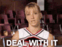 Deal With It Glee GIF - Deal With It Glee Britanny Pierce GIFs