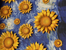 Sunflowers Art GIF - Sunflowers Art GIFs