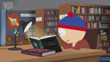 Reading Stan Marsh GIF - Reading Stan Marsh South Park GIFs