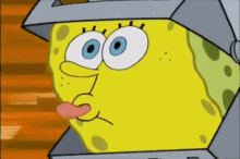 Spongebob Tongue GIF