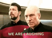 Giggle Laughing GIF - Giggle Laughing Star Trek GIFs