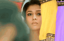 Nayanthara Scared GIF - Nayanthara Scared Hiding GIFs