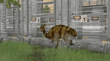 jurassic park video game dinosaur corythosaurus running