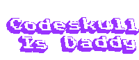 Codeskull Is Daddy Codeskull Sticker - Codeskull Is Daddy Codeskull Daddy Stickers