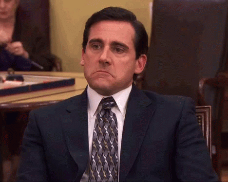 Michael Scott The Office GIF - Michael Scott The Office Frown - Discover &  Share GIFs