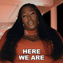 Here We Are Zoey Brinxx GIF - Here We Are Zoey Brinxx Love & Hip Hop Miami GIFs