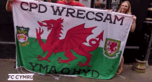 Walesfans Cpdwrexham GIF - Walesfans Cpdwrexham Cardiff GIFs