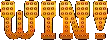 the letters u and y are made out of guitar frets .