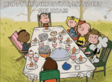 Charliebrown Happy Thanksgiving GIF