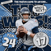 Indianapolis Colts (17) Vs. Tennessee Titans (24) Post Game GIF - Nfl National Football League Football League GIFs
