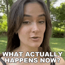 What Actually Happens Now Ashleigh Ruggles Stanley GIF - What Actually Happens Now Ashleigh Ruggles Stanley The Law Says What GIFs