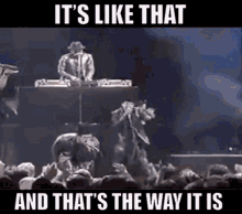 Run Dmc Its Like That GIF - Run Dmc Its Like That Thats The Way It Is GIFs