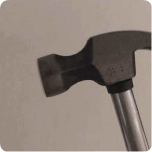 Hammer Nope GIF - Hammer Nope Hit GIFs