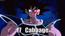 17_cabbage 17cabbage cabbage dragon ball dragon ball z