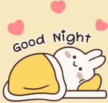 good night hearts imma sleep blanket im going to sleep