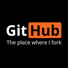 a black background with the github logo on it