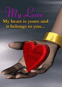 My Love My Heart GIF - My Love My Heart Yours GIFs