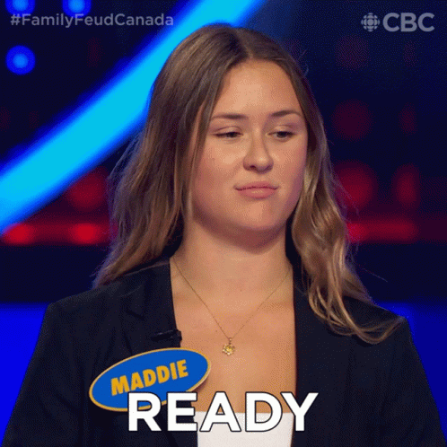 Ready Maddie GIF - Ready Maddie Family Feud Canada - Discover & Share GIFs
