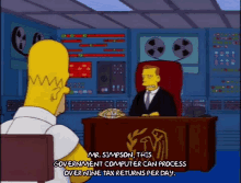 The Simpsons Tax Returns GIF