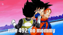 Rule492 No Mommy GIF - Rule492 No Mommy Dragon Ball GIFs