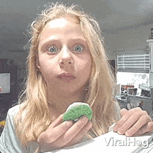 Putting The Whole Cookie Viralhog GIF - Putting The Whole Cookie Viralhog Eating A Cookie GIFs