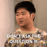Don'T Ask The Question If You Don'T Want The Answer Ozzie GIF