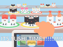 Lunch Sushi GIF