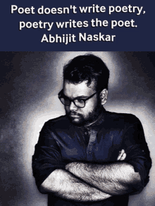 Poetry Writes The Poet Abhijit Naskar GIF