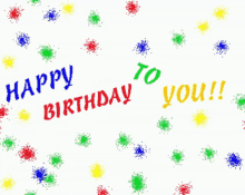 Happy Birthday To You Birthday GIF - Happy Birthday To You Birthday Balloons GIFs