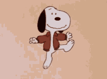 ダンス　スヌーピー　すぬーぴー GIF - Snoopy Jumping Dancing GIFs
