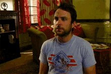 Seeing Things GIF - Always Sunny Charlie Shocked GIFs
