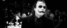 Joker Heath Ledger GIF - Joker Heath Ledger Lips Sealed GIFs