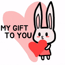 animal bunny rabbit cute gift
