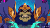I Am The Power Skeletor GIF - I Am The Power Skeletor Masters Of The Universe Revolution GIFs