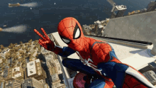 Spiderman Peace GIF - Spiderman Peace Selfie GIFs