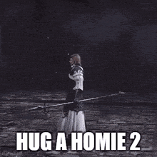 Hug A Homie Final Fantasy GIF - Hug A Homie Final Fantasy Ffxvi GIFs