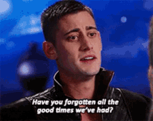 have you forgotten all the good times weve had together once upon a time michael socha tom mcnair being human