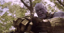 Laughing Thanos GIF - Laughing Thanos Captain America GIFs