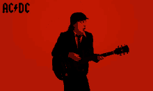 acdc music rock and roll angus young power